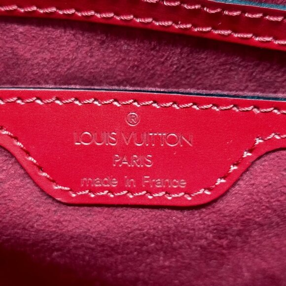 Louis Vuitton LV Hand Bag Saint Jacques Red Epi 500-052625 - Picture 13 of 13